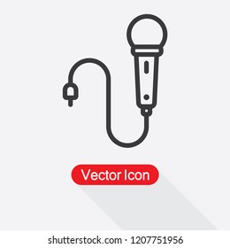 Microphone Icon Vector Illustration Eps10