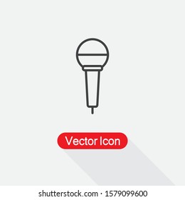 Microphone Icon Vector Illustration Eps10