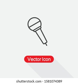 Microphone Icon Vector Illustration Eps10