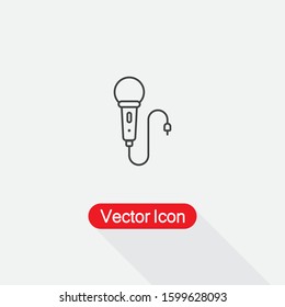 Microphone Icon Vector Illustration Eps10