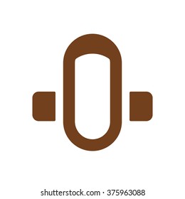 Microphone icon, vector illustration. Flat design style.