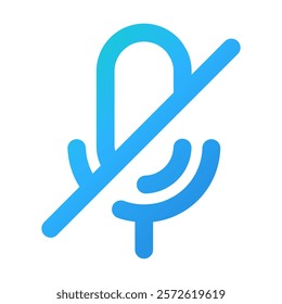microphone icon vector illustration style