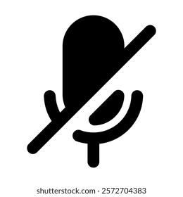microphone icon vector illustration style