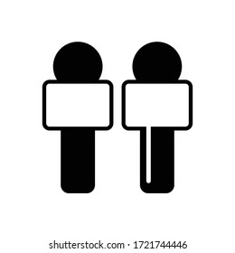 Mikrofon-Symbol, Vektorgrafik-Symbol