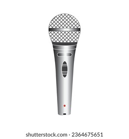 Microphone icon vector illustration symbol design