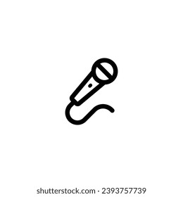 Ilustración vectorial de iconos de micrófono. para aplicaciones web, ui y móviles