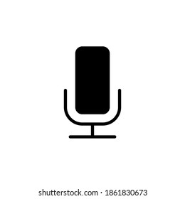 microphone icon vector. karaoke icon vector