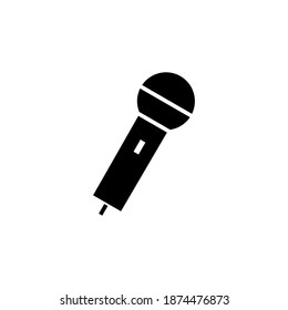 microphone icon vector. karaoke icon vector