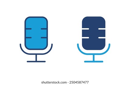 microphone icon vector. karaoke icon vector