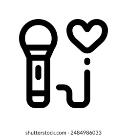 ícono de línea de Vector para su Sitio web, móvil, presentación y diseño de logotipo.