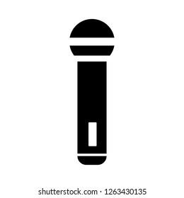 microphone icon vector. mic illustration sign. Karaoke symbol. Audio logo