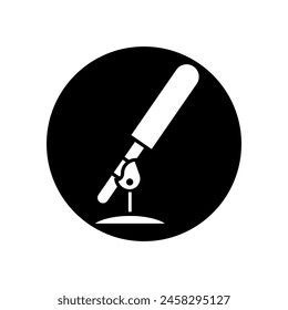 Microphone icon vector. mic illustration sign. Karaoke symbol. Audio logo.