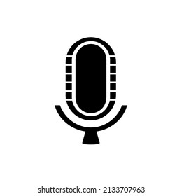 Microphone icon vector. Modern style. Symbol illustration