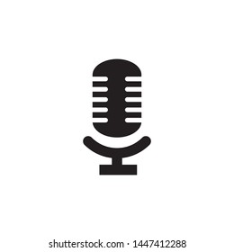microphone icon vector. sign. symbol