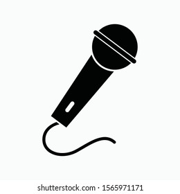 microphone icon vector sign symbol