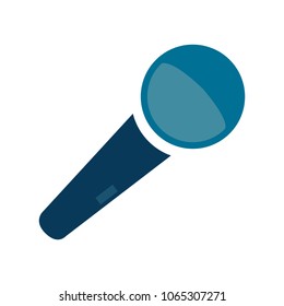 Microphone icon, vector sound music illustration - communication icon