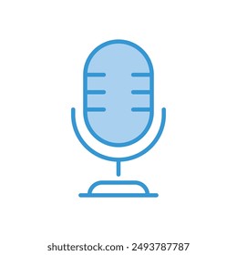Icono de micrófono Vector ilustración de stock