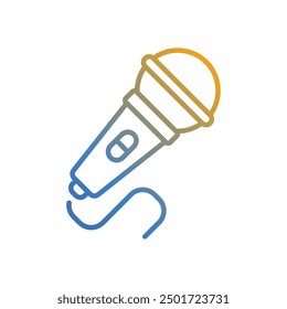 Icono de micrófono Vector ilustración de stock