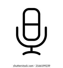 Microphone Icon Vector Symbol Design Illustration