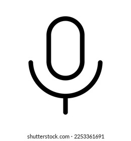 Microphone Icon Vector Symbol Design Illustration