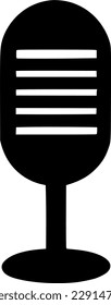 microphone icon vector symbol design illustration