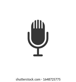 Microphone Icon Vector Symbol Illustration