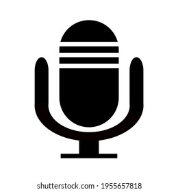 Microphone Icon Vector Symbol Illustration