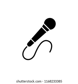 microphone icon vector template