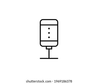 Microphone icon, Microphone icon vector, in trendy flat style isolated on white background. Microphone icon image, Microphone icon illustration