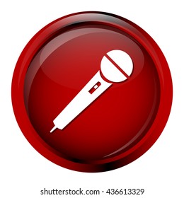 Microphone Icon, voice icon illustration
