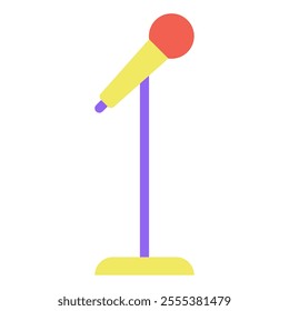 Microphone icon for web, app, infographic, etc
