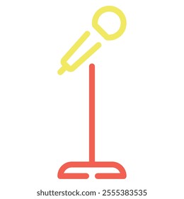Microphone icon for web, app, infographic, etc