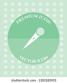 Microphone Icon for Web, Applications, Software & Graphic Designs.