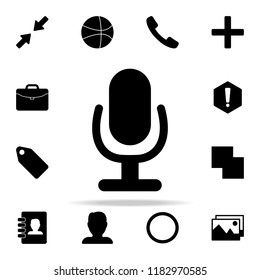 microphone icon. web icons universal set for web and mobile