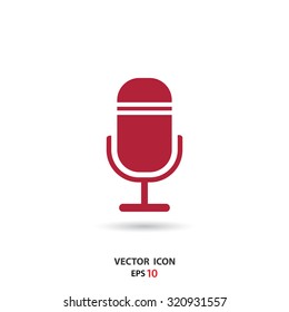 Microphone icon for web and mobile