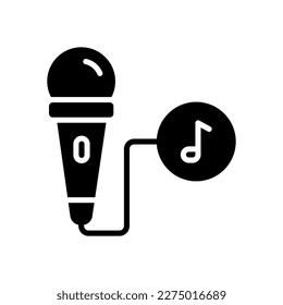icono de micrófono para tu diseño de sitio web, logotipo, aplicación, interfaz de usuario.