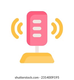 icono de micrófono para tu diseño de sitio web, logotipo, aplicación, interfaz de usuario.