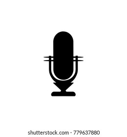 microphone icon.black design color