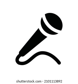  Microphone icon.High quality vector illustration.