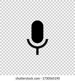 Microphone icon.Microphone symbol for web and mobile platforms.