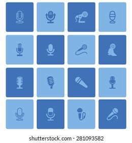 microphone icons