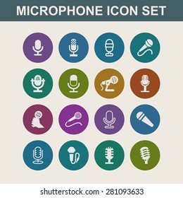 microphone icons