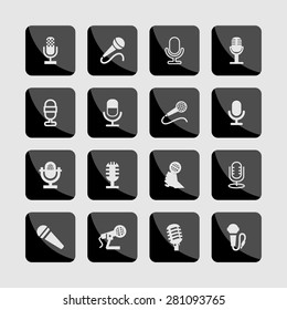 microphone icons