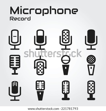 Microphone icons