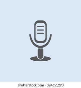 microphone icons set