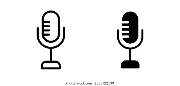 Microphone icons for web ui designs