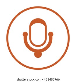 Microphone  icon,vector.