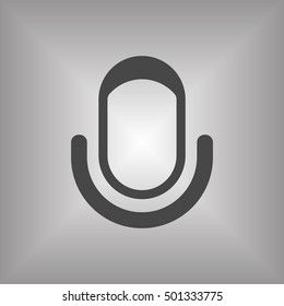 Microphone  icon,vector.