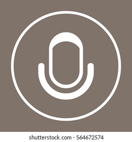 Microphone  icon,vector.