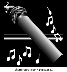 Microphone, illustration 